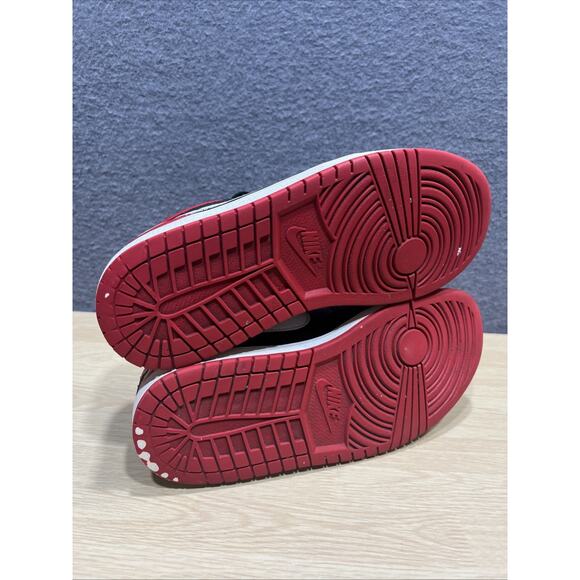 Nike Air Jordan 1 Low Alternate Bred Toe 553558-066 Mens Size 8 - Picture 7 of 9